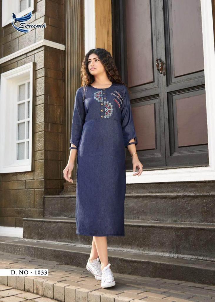 Kumb Premier Straight Kurti Set - Color: As Per Catalog