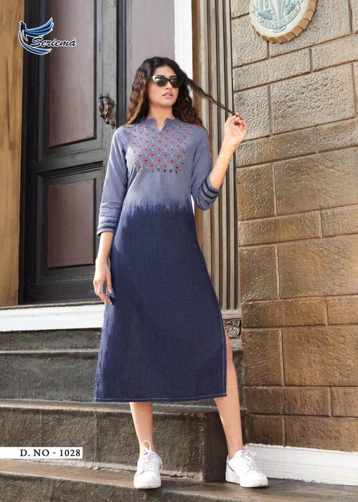 Kumb Premier Straight Kurti Set - Color: As Per Catalog