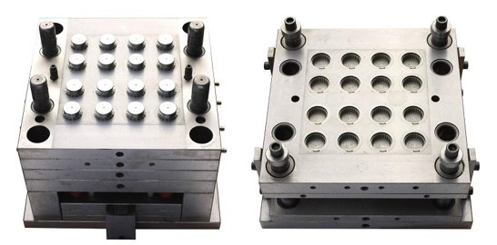 Flip Top Cap Mould - Steel Material, Customizable Dimensions | Polished Finish, Injection Type, Customized Design, Single/multi Cavity