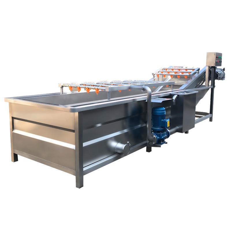 Prickly Pear Bubble Washing Machine - Stainless Steel 4000*1500*1300mm Compact Structure Eco-friendly High Efficiency Low Noise Lower Energy Consumption 1000-1500 Kg/h Capacity 3750 Watt Power