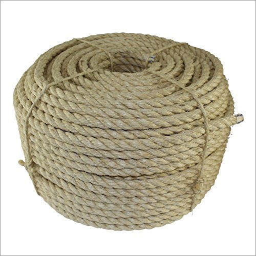 Twisted Sisal Rope - Sisal Material, 10-20mm Diameter | Natural Color, Ideal for Packaging, Decorating, and Plant Support