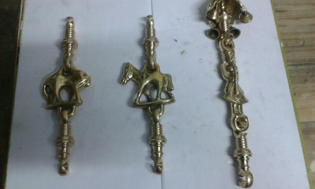 Brass/ssf/antic Brass Jhula Horse Light