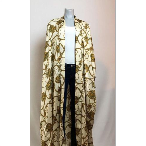 Cotton Georgette Printed Kaftan Service