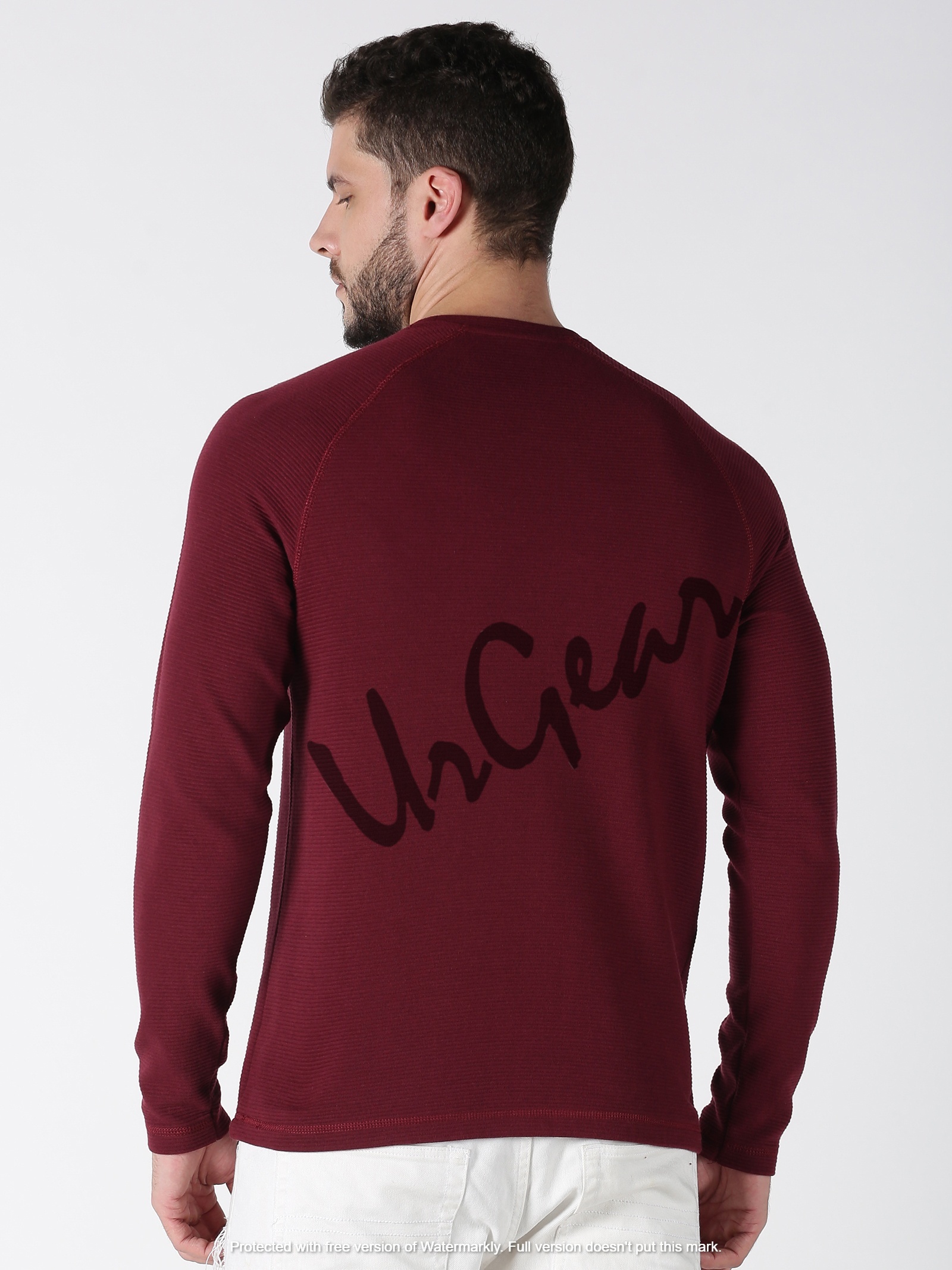 Women''s Long Sleeve Casual Sweatshirt - Maroon Sizes S-xxl | Breathable Washable No Fade Summer Style