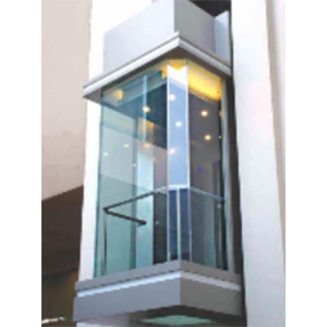 Three Side Square Glass Capsule Elevator - Glass Material, Ac Drive Type | Smooth Surface, High Surface Strength, Long Functional Life, Safety Sensors