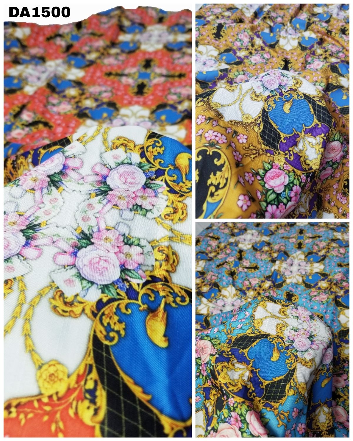Stunning Digital Print Design On Rayon Slub Fabric - 58 Inch Width, Washable, Ideal For Garments | Vivid Colors As Shown In Images