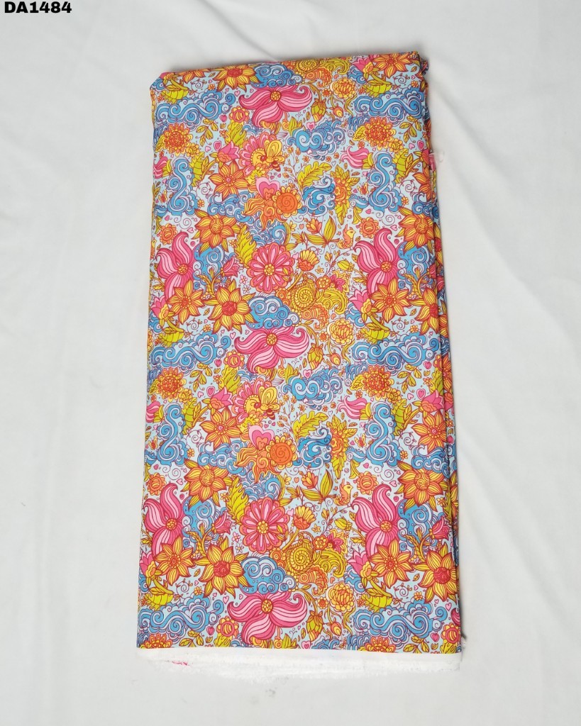 Amazing Big Width Digital Prints On Linen Fabric - Linen Fabric, 58" Width, As Shown In Images | Washable, Ideal For Garment Production