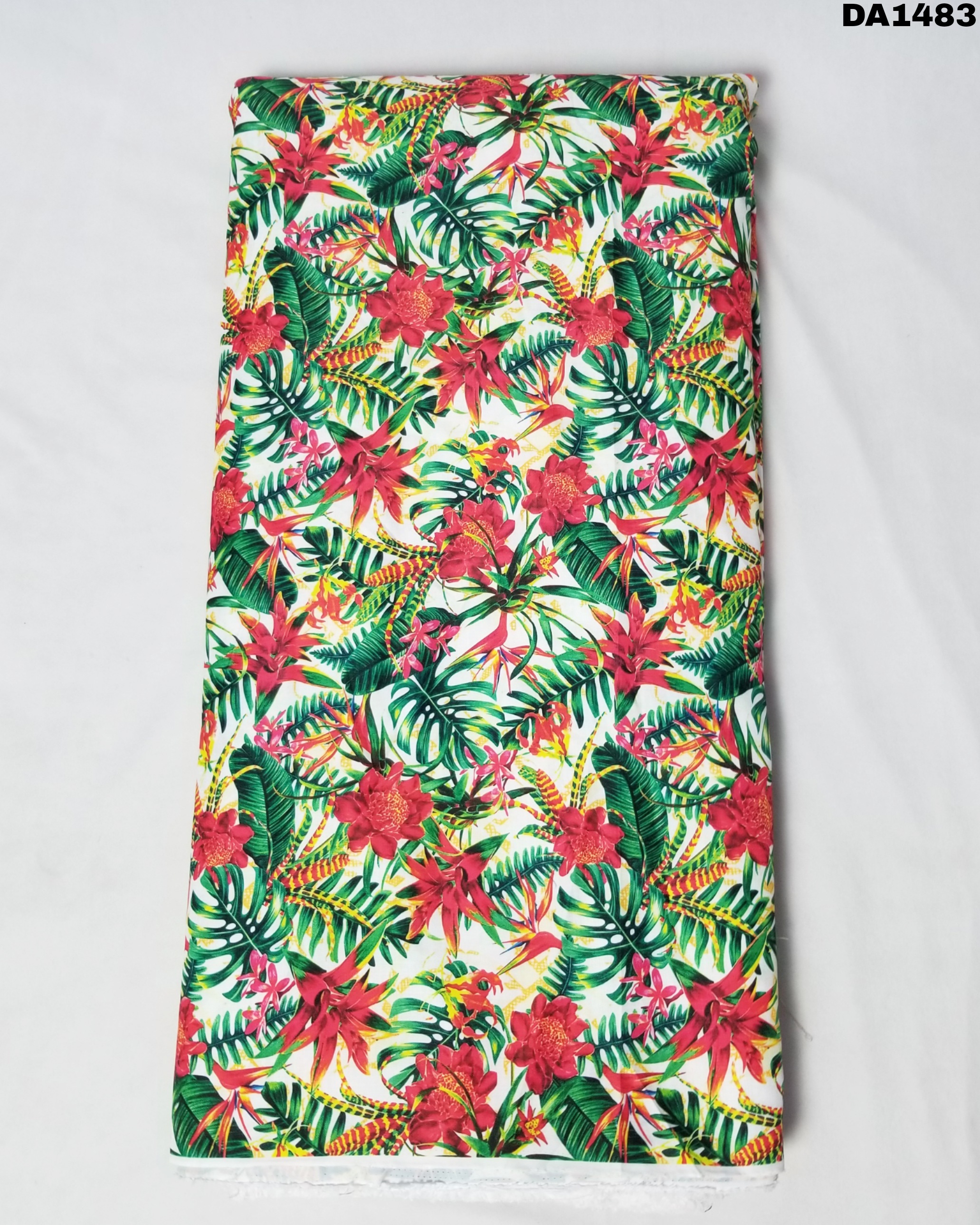 Beautiful Big Width Digital Prints On Linen Fabric - Linen Fabric, 58 Inch Width | Washable, Vibrant Color As Shown In Images, Ideal For Garments
