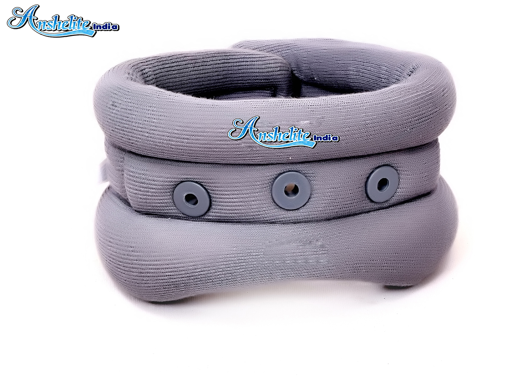 Soft Cervical Collar With Eyelet - Portable And Foldable Neck Support Device | Emergency Use, Hospital And Personal Application