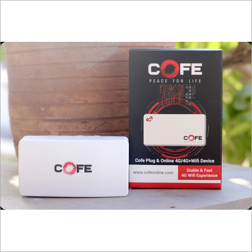 White True 4G Speed With Cofe Wifi Device