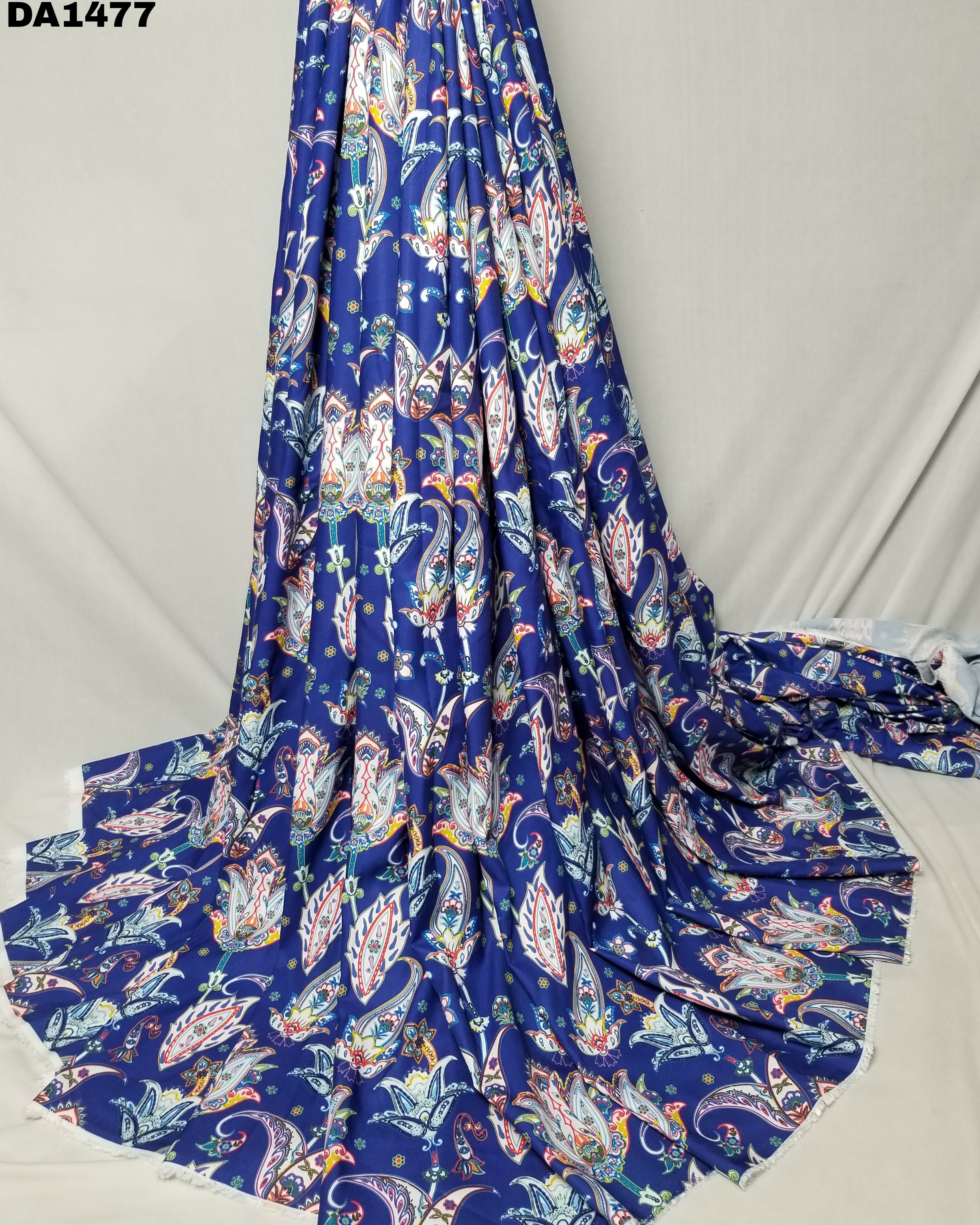 Digital Print Rayon Silk Fabric - 58" Width, Washable Garment Material In Assorted Colors