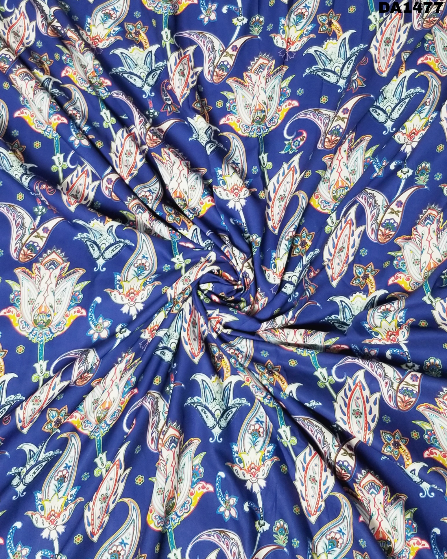 Digital Print Rayon Silk Fabric - 58" Width, Washable Garment Material In Assorted Colors