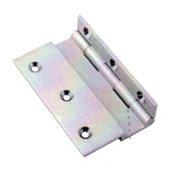 Brass Lock "L" Hinges - 3" x 1/2" x 1.1/2" (6MM) | Dual Finish in Stainless Steel, Suitable for Cabinet, Wardrobe, and Window Use