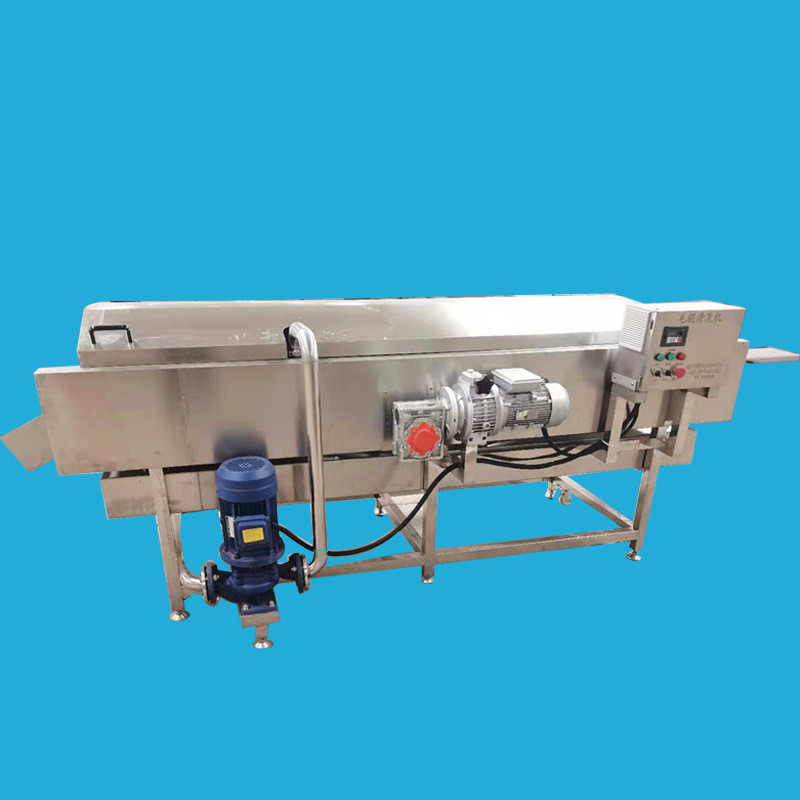 Hq-4-800 Blueberry Mullberry Cherry Olive Loquat Roller Brush Spray Washing Machine Capacity: 1000-1500 Kg/hr