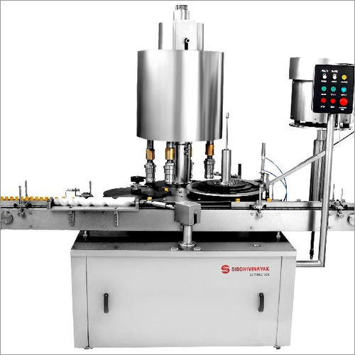 Automatic Screw Capping Machine - Heavy-Duty Stainless Steel Design | Precision Speed Control, Ergonomic Operation, Versatile Capping Options