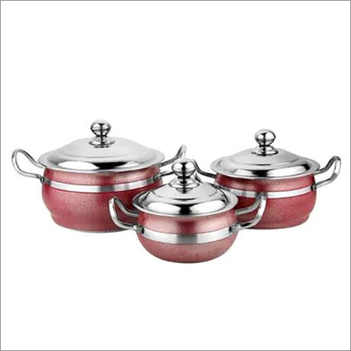 Jsi-1838 Stainless Steel Premium Cooking Handi Sets