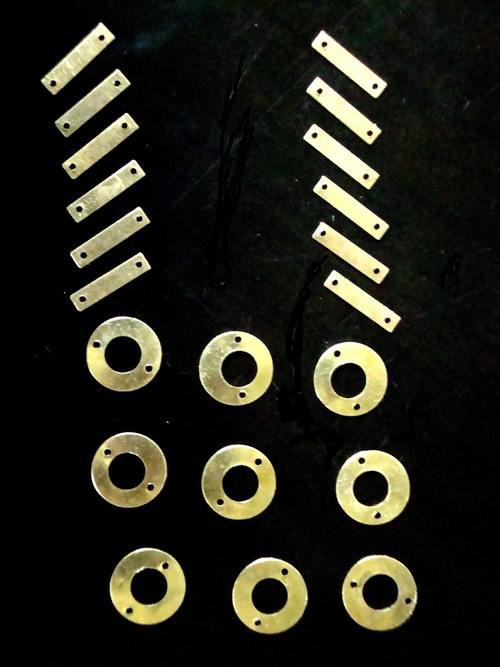 Designer Brass Sequins