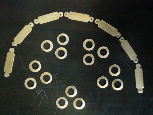 Ring Shape Brass Sequins