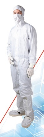 Antistatic Coverall - Polyester With Carbon Fibres (83 Gsm), Two-way Zipper Front With Cover Flap, Adjustable Hood And Booties, Elastic Waist For Comfortable Fit, Tested To European Standards En 1149, Lint Free And Silicone Free, Reusable And Lightweight
