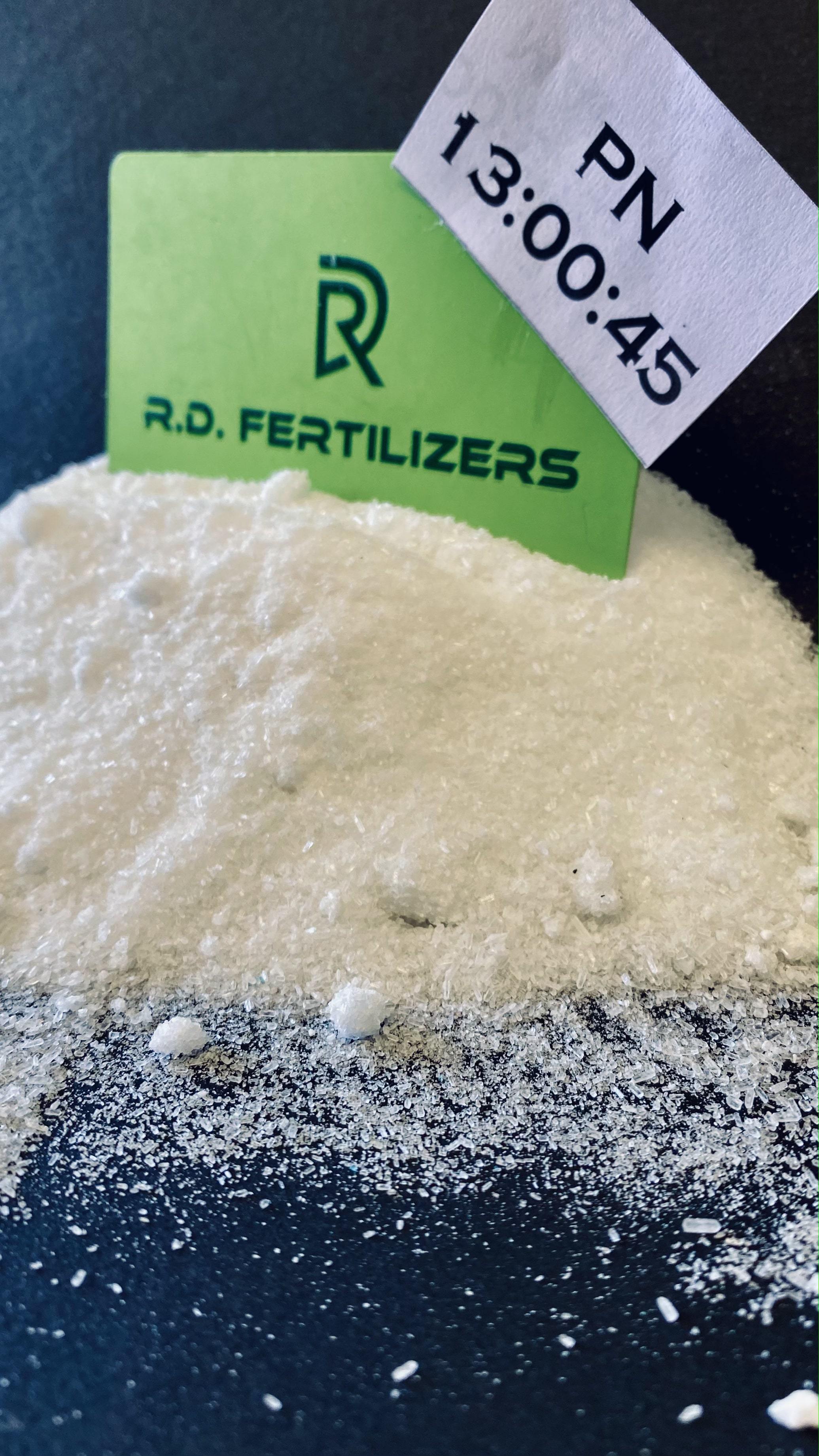 Npk 13 00 45 Potassium Nitrate Application: Agriculture