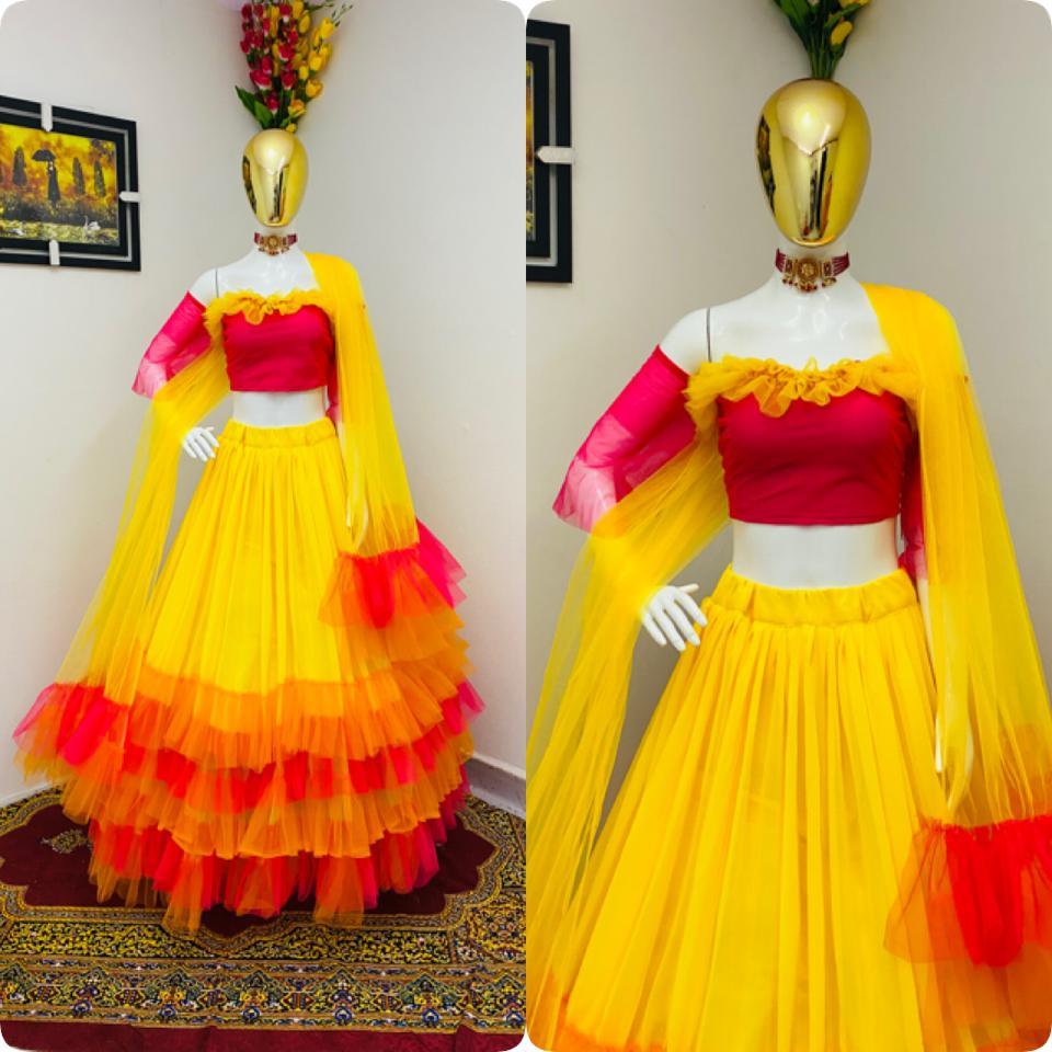 Multi Fancy Lehenga