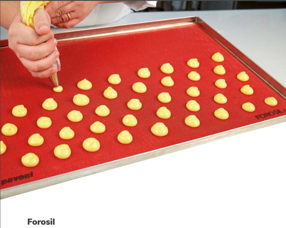 Cr Pavoni Forosil Micro Perforated Silicon Mat 520 X 315 Mm Forosil53