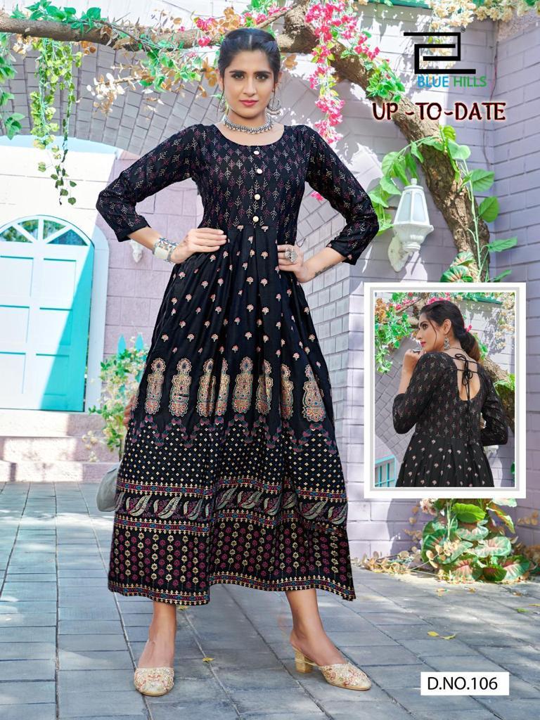 Up To Date Rayon Kurti Catalogue Set - Color: As Per Catalog