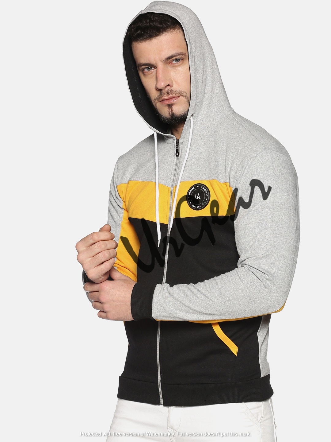 Mens Zipper Sweatshirts - Other Material, Available In S To Xxxl Sizes, Multicolor - Breathable, Washable, No Fade, Long Sleeves, Winter Style