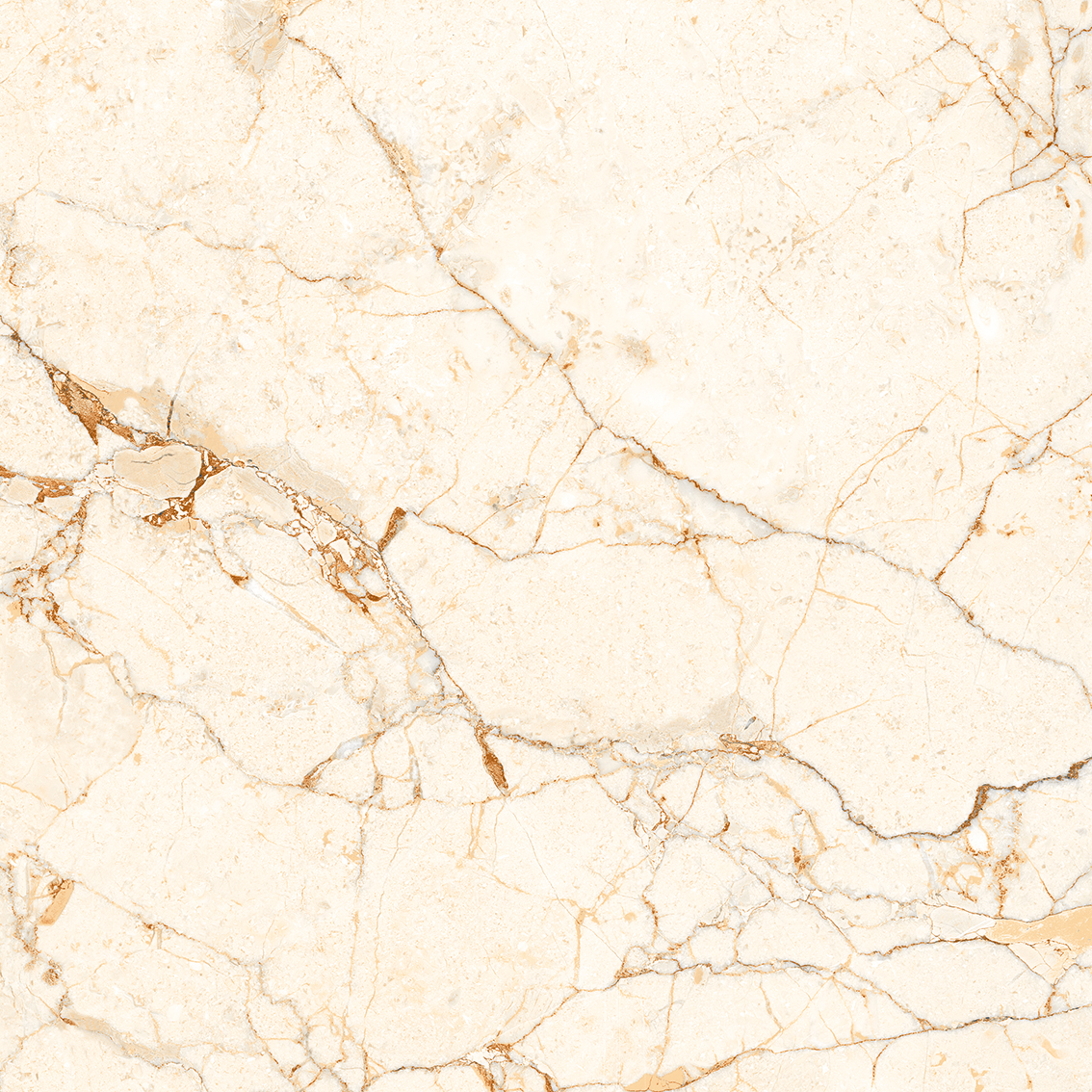 Square Cyberian Beige 800x800mm Glossy Porcelain Tiles