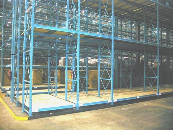 Heavy Duty Extended Depth Rack - Steel Frame, Double-sided Shelving, 4.5 Ton Load Capacity | Longitudinal & Lateral Storage, Includes Safety Inspections & Training