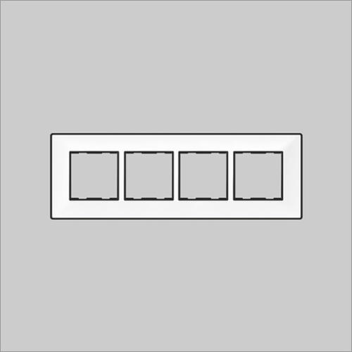 व्हाइट व्हाइट मॉड्यूलर नेक्सी कवर प्लेट्स 1M से 18M