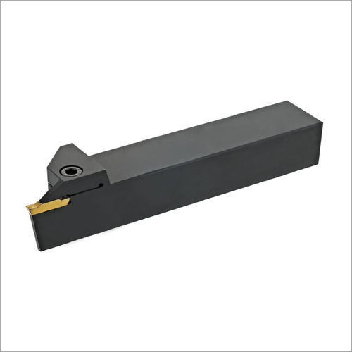 External Grooving Turning Holder - High-Grade Metal, Various Sizes, Matte Black | Easy Installation, Durable Design, Precision Grooving Efficiency
