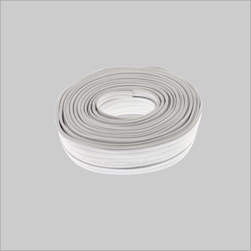 Twin Flat Wire (0.50 Sq. Mm, 0.75 Sq. Mm, 1.00 Sq. Mm) 90 Meters Conductor Material: Copper