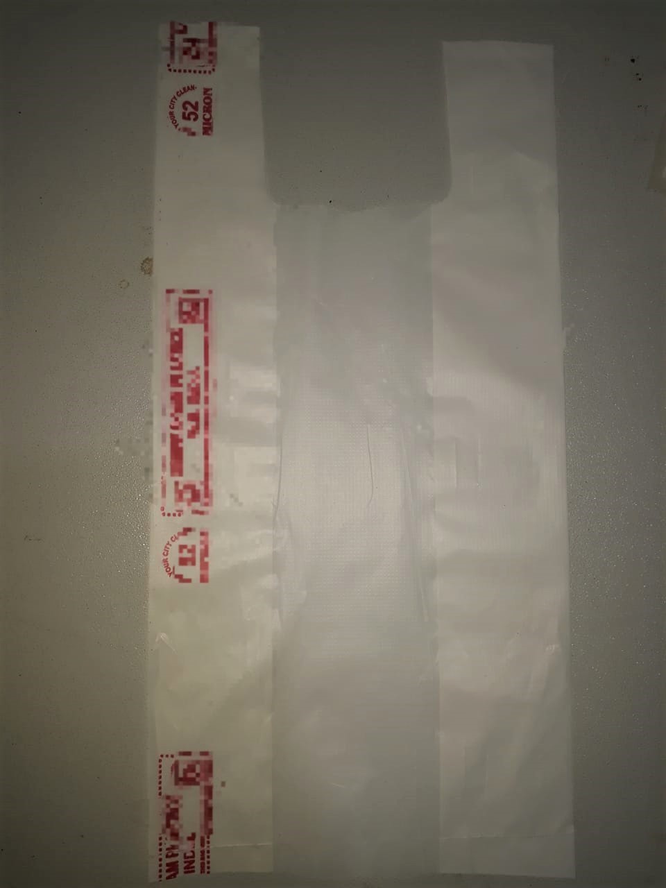 52 Micron Plastic Carry Bags