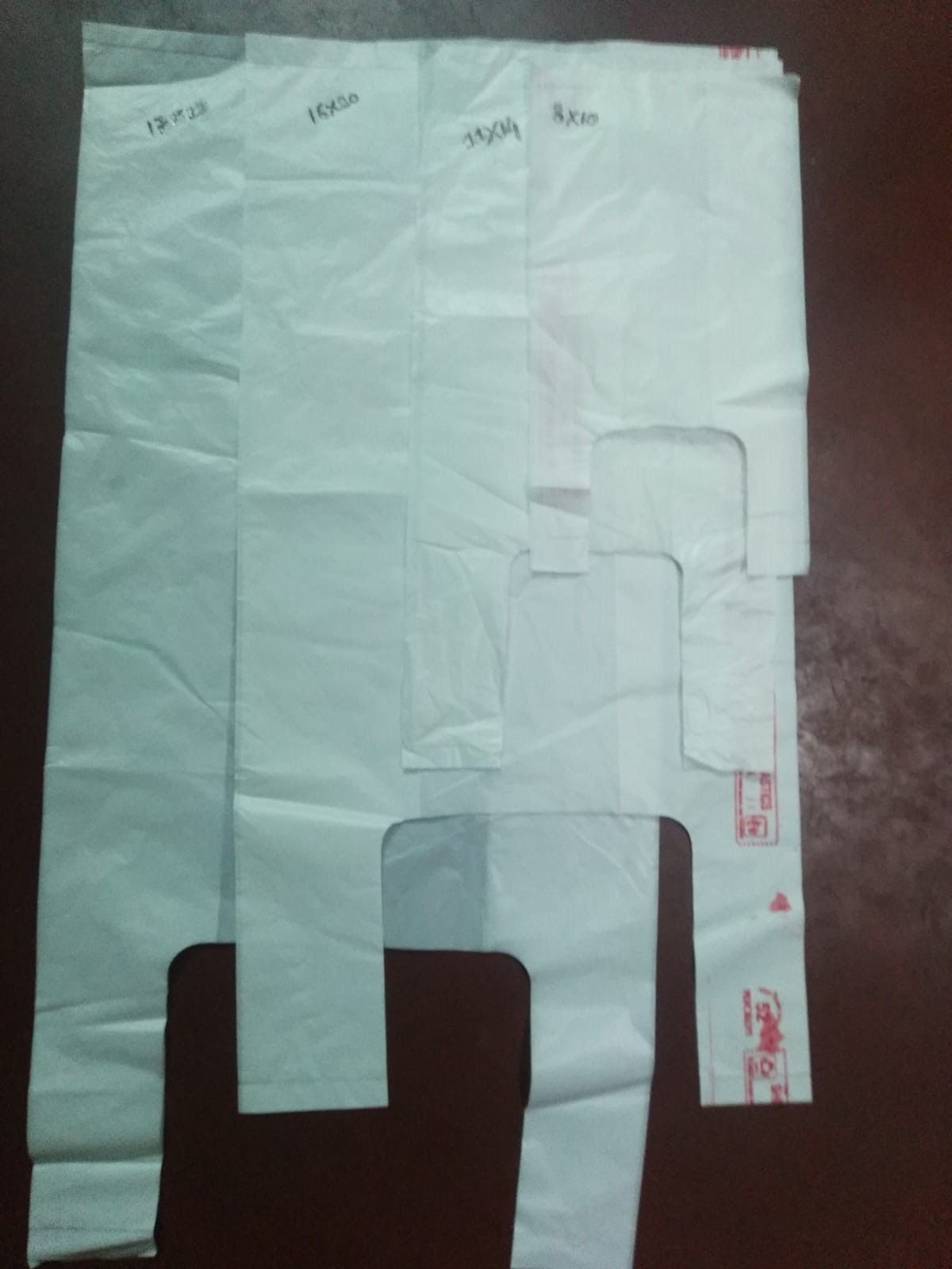 52 Micron Plastic Carry Bags