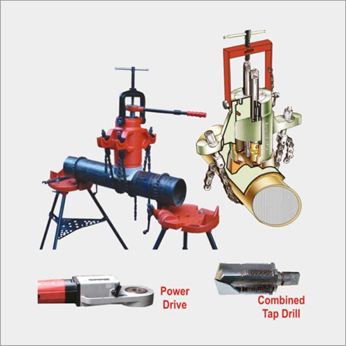 Semi-Automatic Online Under Pressure Drilling And Tapping Machine
