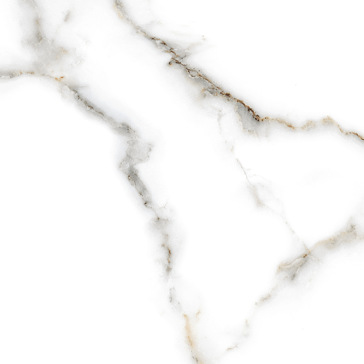 White Motive Light 600x600mm Glossy Porcelain Tile