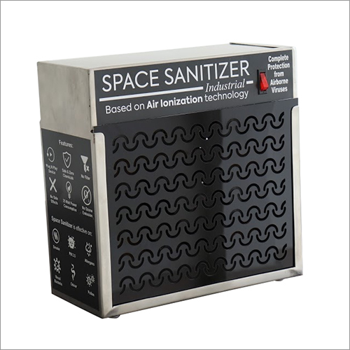 Air Ionizer Industrial Space Sanitizer - 12.5"l X 11"h X 6"w | Stainless Steel, 220v Power Supply, 99% Germ Elimination, Zero Ozone Emission, Energy-saving Technology