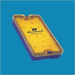 Sterilization Tray For Surgical Instruments - Color: Yellow & Blue