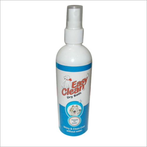 Dry Bath For Pets - Liquid 200 ml Spray Bottle | Ideal for Cats and Dogs, Effectively Removes Dirt with Pleasant Fragrance