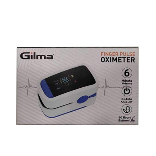 Finger Pulse Oximeter - Plastic, 5.5 x 3.2 x 3.2 cm, OLED Display | Lightweight 50g, AAA Battery, SpO2 70-100%, 30-250 bpm Pulse Rate