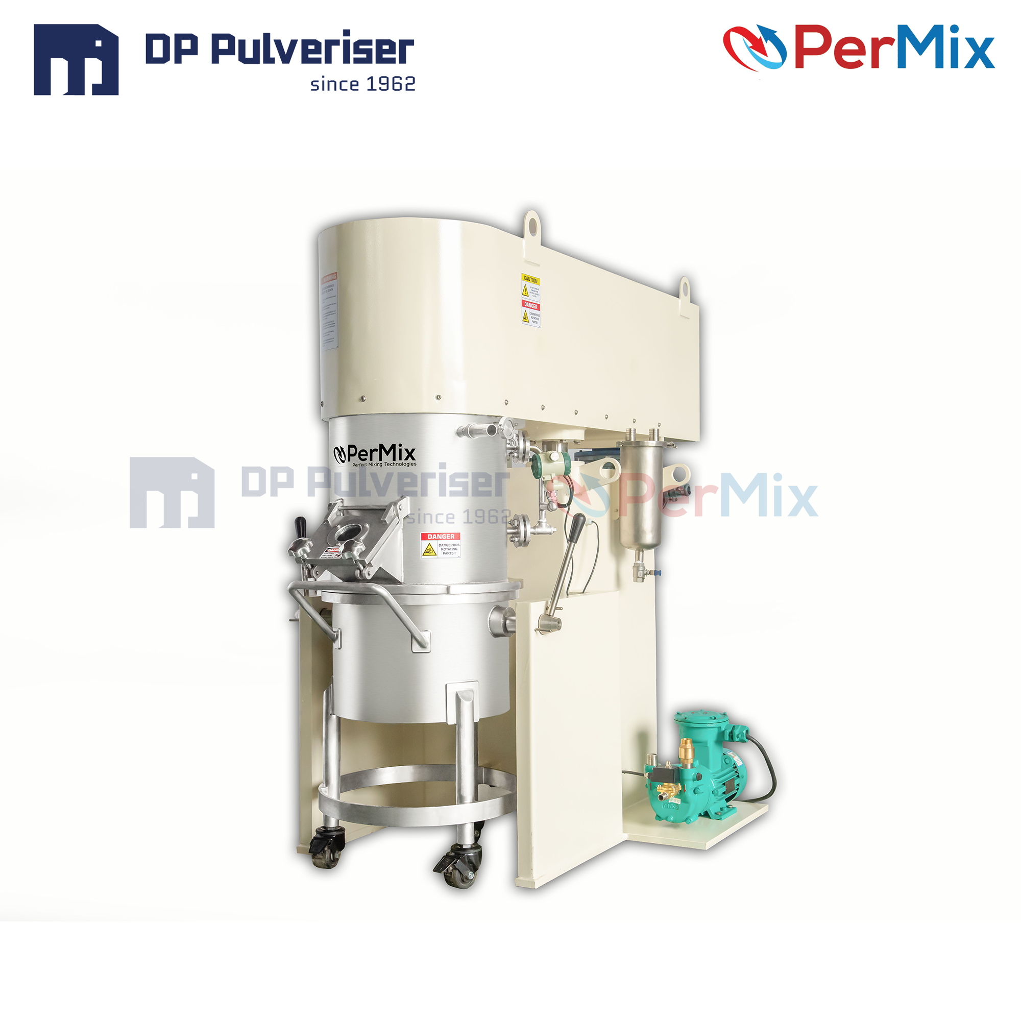 Double Planetary Mixer - Handles Viscosity Up To 15,00,000 Cps | Versatile Mixing, Heating/cooling Options, Customized Tool Configurations