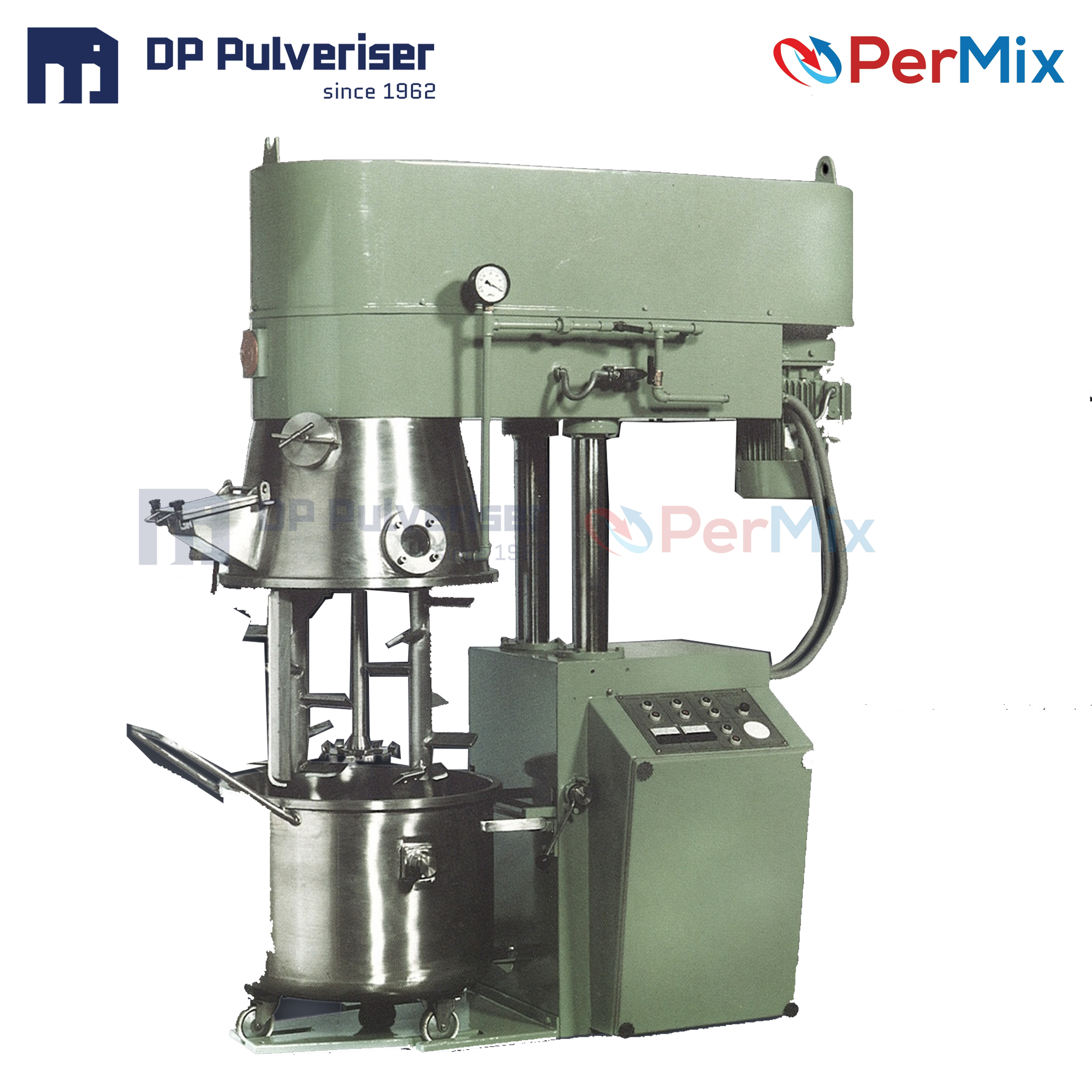 Double Planetary Mixer - Handles Viscosity Up To 15,00,000 Cps | Versatile Mixing, Heating/cooling Options, Customized Tool Configurations