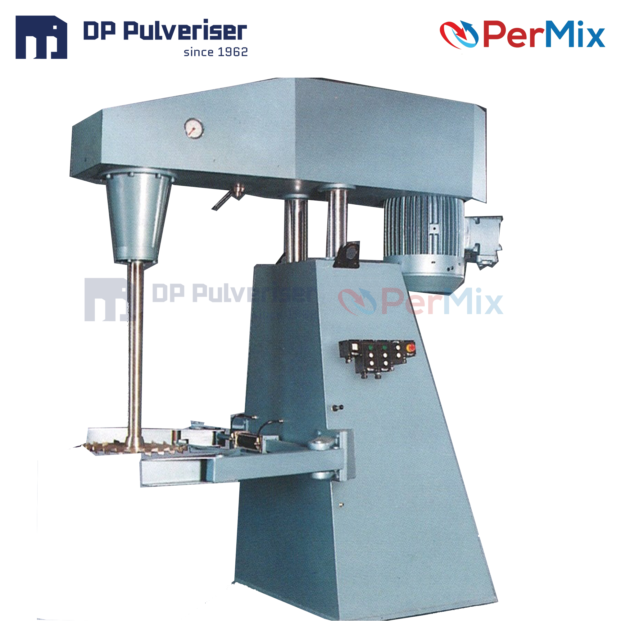 High Shear Dissolver - Customized For Industrial Applications | Adjustable Safety Cover, Swiveling Head, Quick Locking Vacuum Cover, High Efficiency