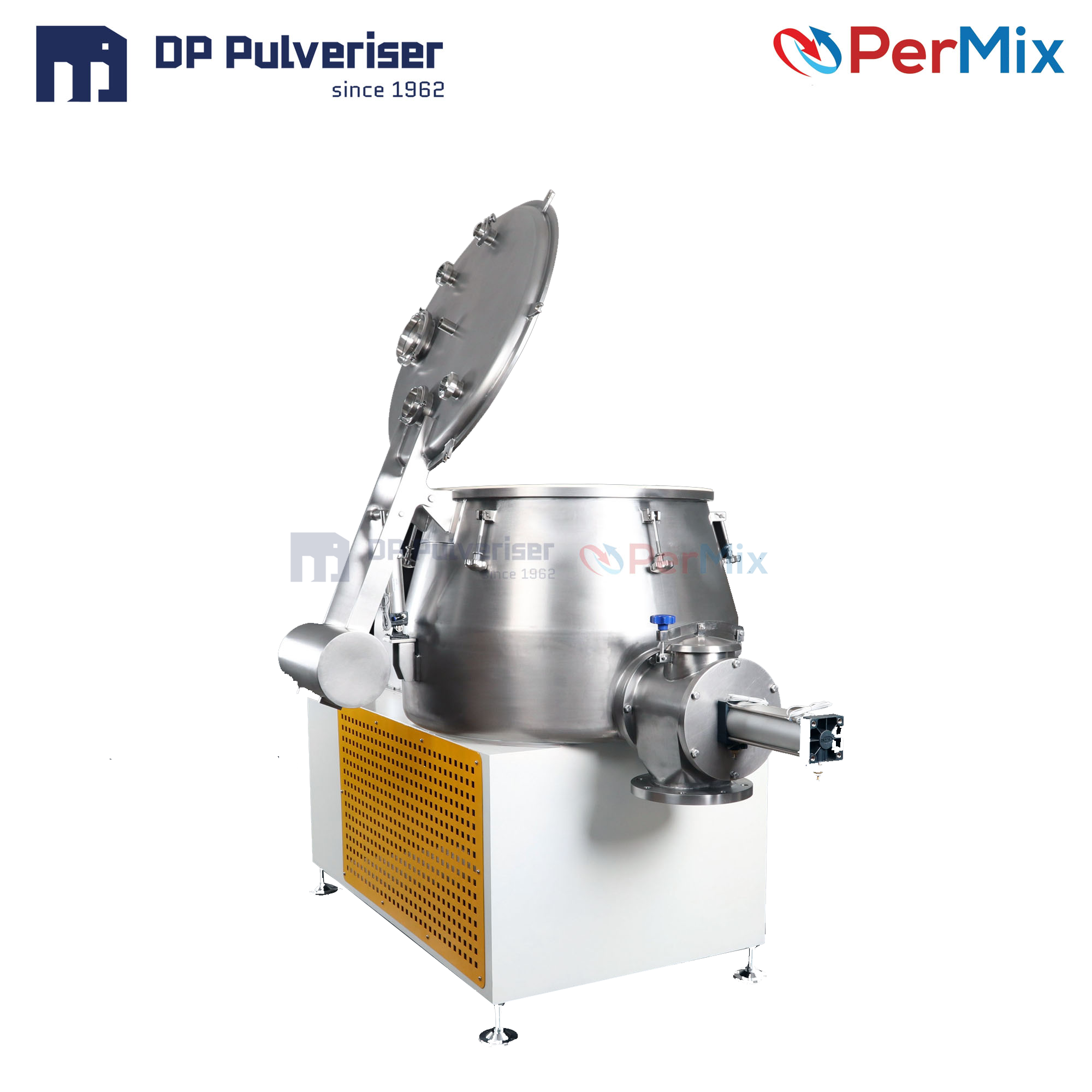 High Speed Mixer - Ss304/316l, Efficient Impeller & Chopper Design | Versatile Mixing, Granulation, Multi-application Capability