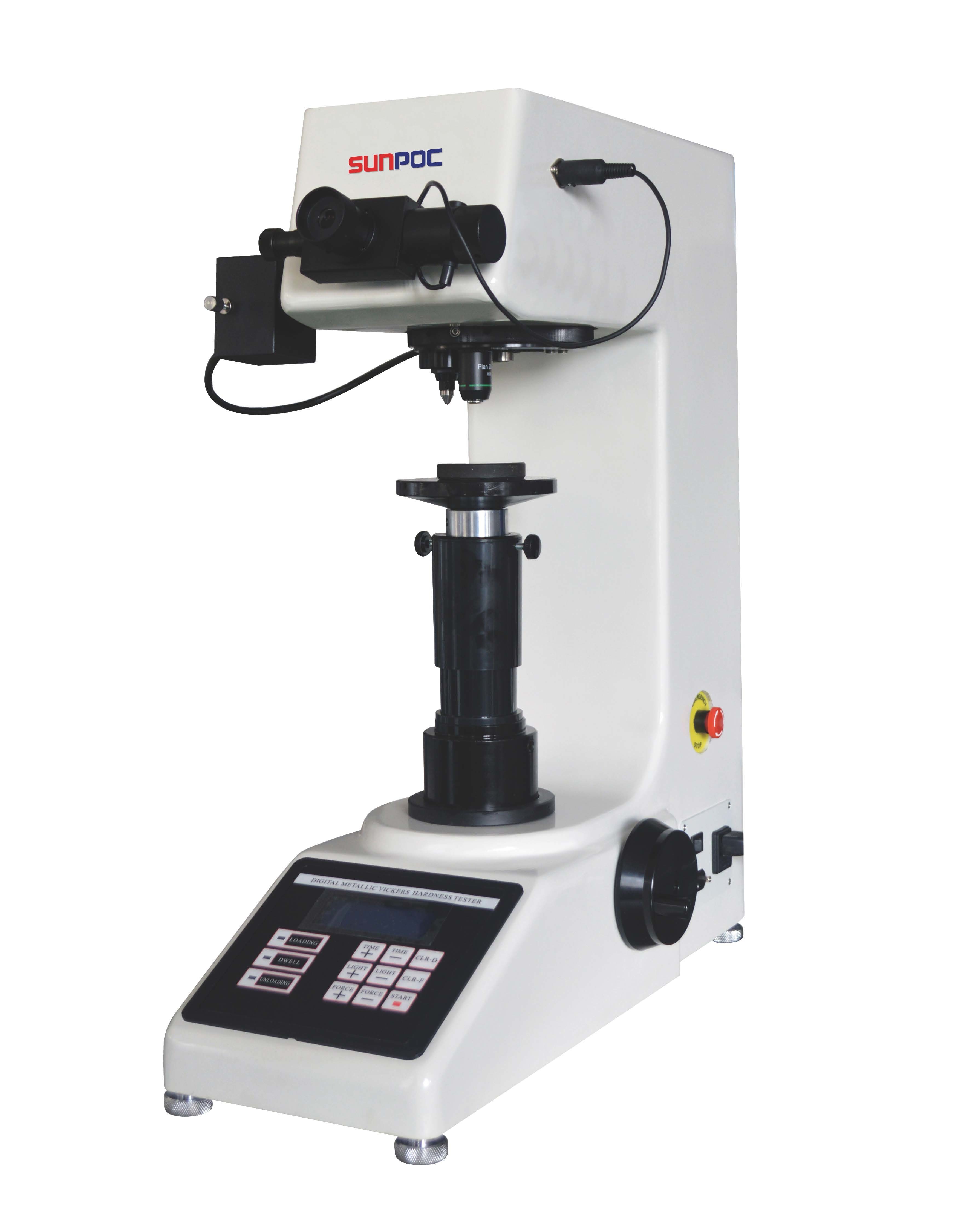 Digital Vickers Hardness Tester - 47kg Load Cell, 0-40°c Temperature Range | Real-time Test Result Storage, Integrated Stylus Printer, Optional Hv Measuring Software