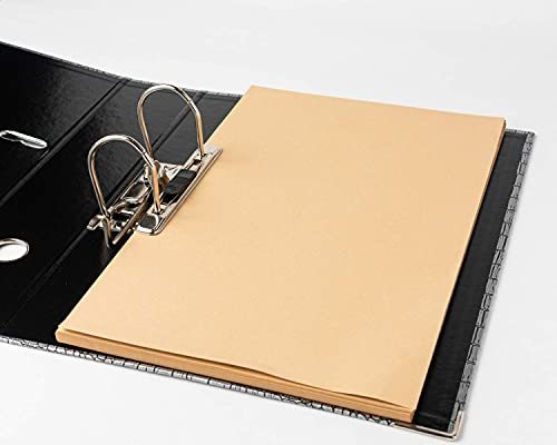 Comma Croco Lever Arch File - Acrylic Coated Crocodile Pattern, Foolscap Size (21.6 X 34.3 Cm), 70mm Clip, Nickel Plated Features - Ideal For Filing Up To 530 Sheets