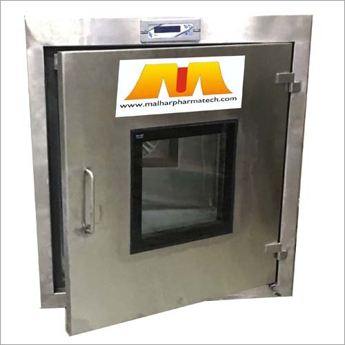 L Shape Door Static Pass Box