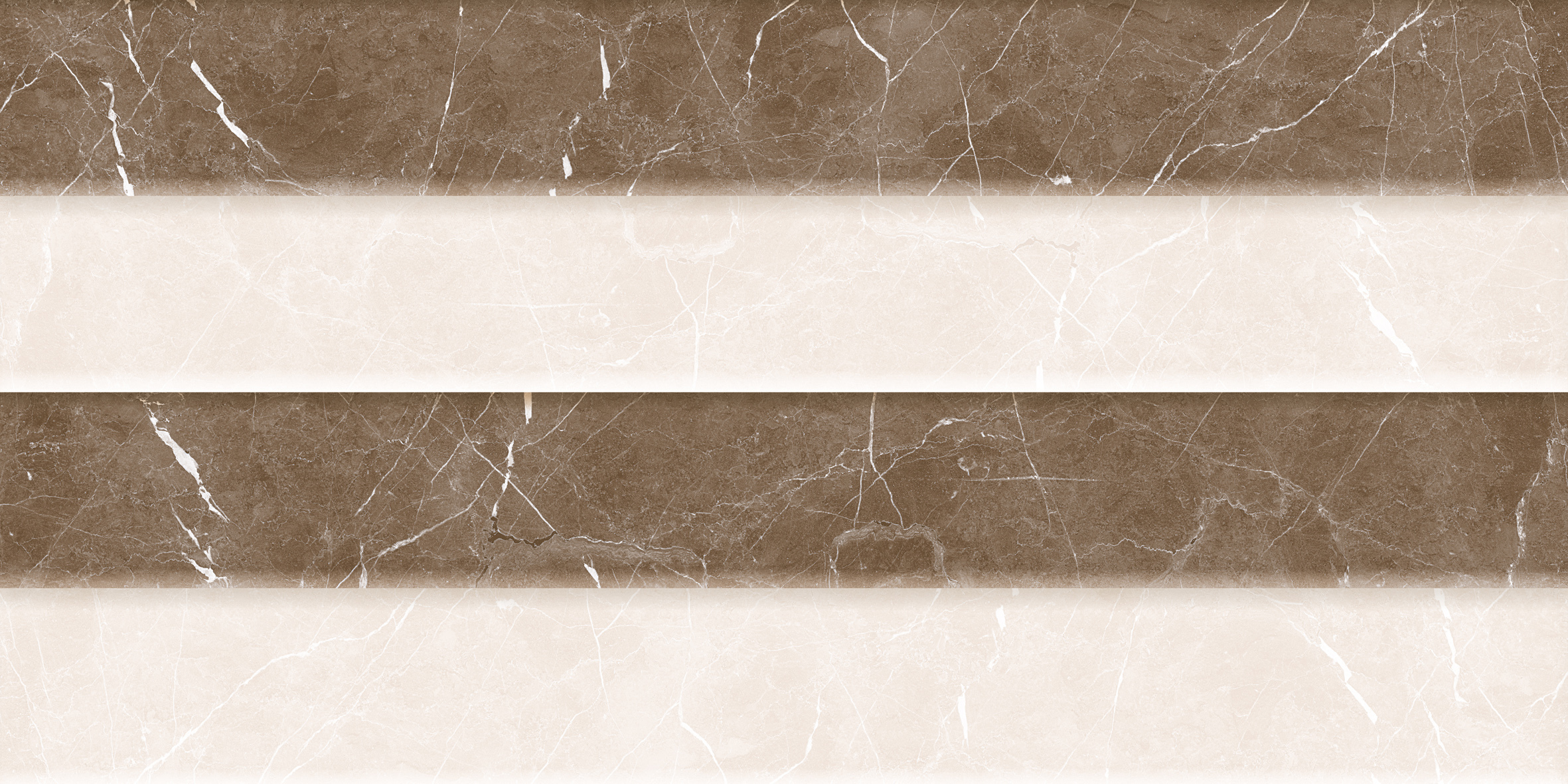Multi Color 21018 Glossy Ceramic Wall Tiles 300x600mm