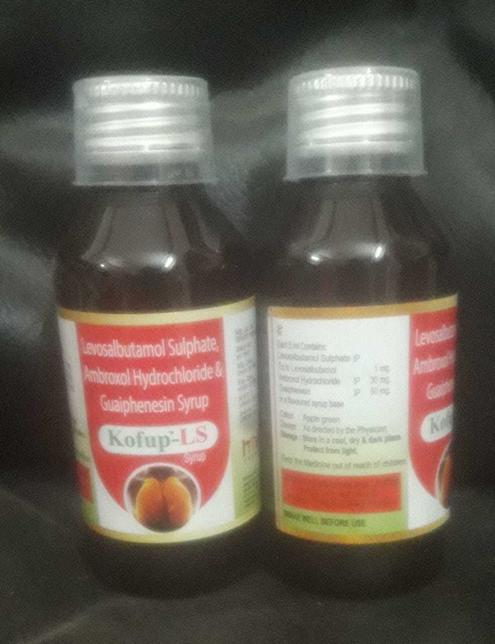 Capsules 100ml Ambroxol Hydrochloride Levosalbutamol Guaiphenesin Syrups